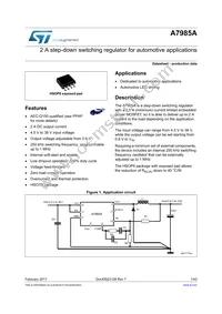 A7985ATR Datasheet Cover