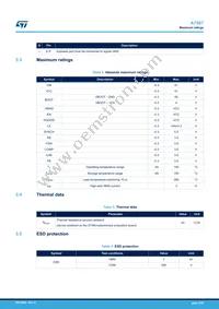 A7987TR Datasheet Page 5