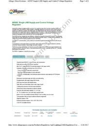 A8305SESTR-T Datasheet Cover