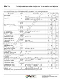 A8439EEJTR-T Datasheet Page 5