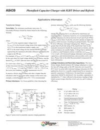 A8439EEJTR-T Datasheet Page 13