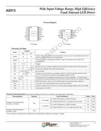 A8513KLPTR-T Datasheet Page 3