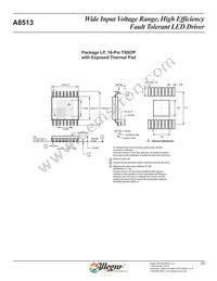 A8513KLPTR-T Datasheet Page 23