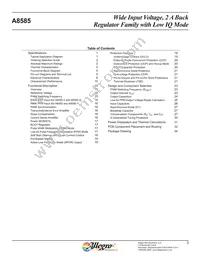 A8585KLKTR-T Datasheet Page 3