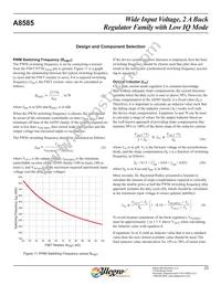 A8585KLKTR-T Datasheet Page 23