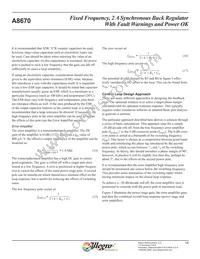 A8670EESTR-T Datasheet Page 15