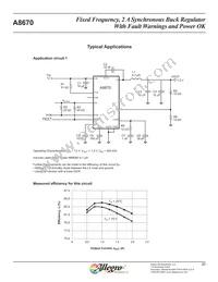 A8670EESTR-T Datasheet Page 21