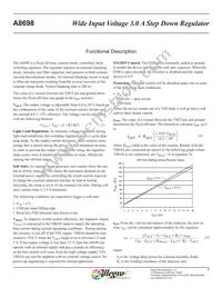 A8698ELJ-T Datasheet Page 7