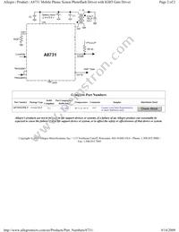 A8731EEJTR-T Datasheet Page 2