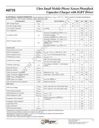 A8735EEETR-T Datasheet Page 5