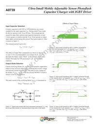 A8739EEETR-T Datasheet Page 19