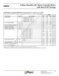 A8904SLPTR-T Datasheet Page 6