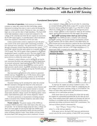 A8904SLPTR-T Datasheet Page 9