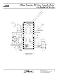 A8904SLPTR-T Datasheet Page 16