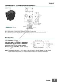 A8GS-T1185K Datasheet Page 5