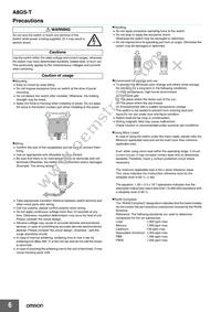 A8GS-T1185K Datasheet Page 6