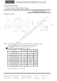 A93B/4SYG/S530-E2 Datasheet Page 2