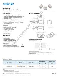 AA2214SESK Datasheet Cover