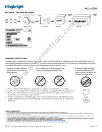 AA2214ZGSK Datasheet Page 4