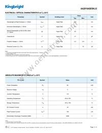 AA2810ASESK/J3 Datasheet Page 2