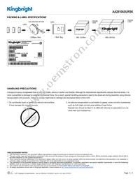 AA2810ASURSK Datasheet Page 4