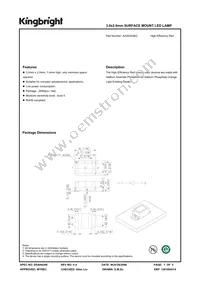 AA3020AEC Datasheet Cover