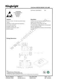 AA3020AQBC/D Datasheet Cover
