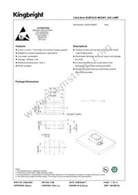 AA3021QBS/D Datasheet Cover