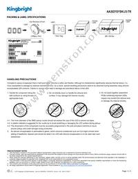 AA3021SYSK/J3-TR Datasheet Page 4