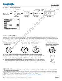 AA3021VBS/D Datasheet Page 4