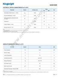 AA3021ZGSK Datasheet Page 2