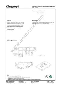 AA3022SGC-4.5SF Datasheet Cover