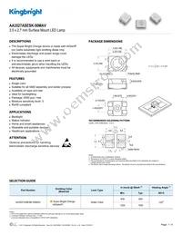 AA3527ASESK-50MAV Datasheet Cover