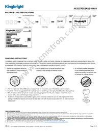 AA3527ASESK/J3-50MAV Datasheet Page 4