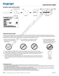 AA3527ASYSK/J3-50MAV Datasheet Page 4