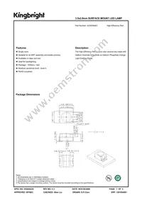 AA3528AEC Datasheet Cover