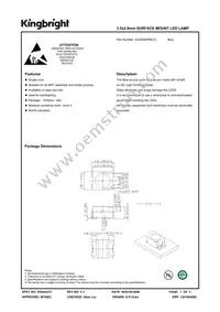 AA3528APBC/A Datasheet Cover