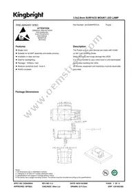 AA3528APR7C/A Datasheet Cover