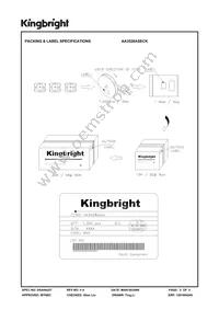 AA3528ASECK Datasheet Page 5