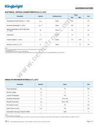 AA3528AVU/ACGSK Datasheet Page 2