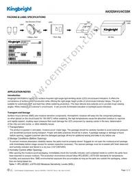 AA3528AVU/ACGSK Datasheet Page 4
