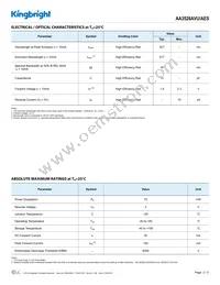 AA3528AVU/AES Datasheet Page 2