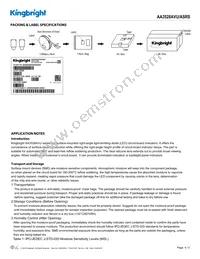 AA3528AVU/ASRS Datasheet Page 4