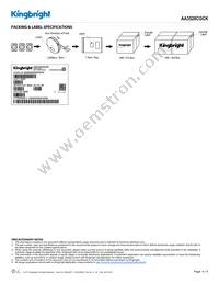 AA3528CGCK Datasheet Page 4