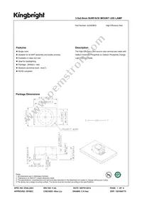 AA3528ES Datasheet Cover