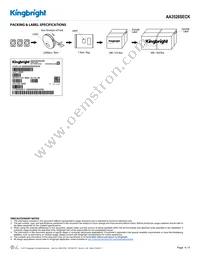 AA3528SECK Datasheet Page 4