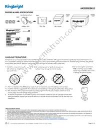 AA3528SESK/J3 Datasheet Page 4