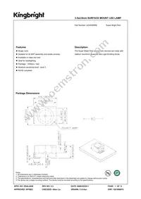 AA3528SRS Datasheet Cover