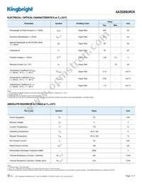 AA3528SURCK Datasheet Page 2