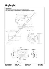 AA3528SURSK Datasheet Page 5